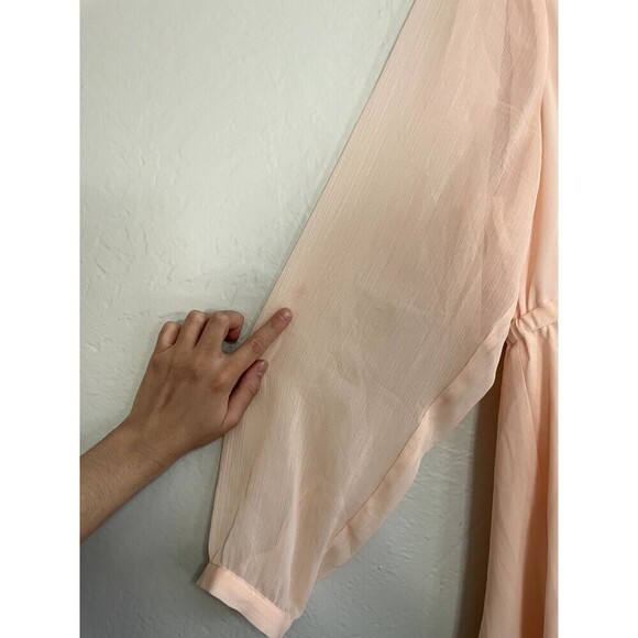 Torrid Womans Babydoll Top Size 2X Flowy Sheer Whimsicle Angelcore Fairy - Picture 3 of 16